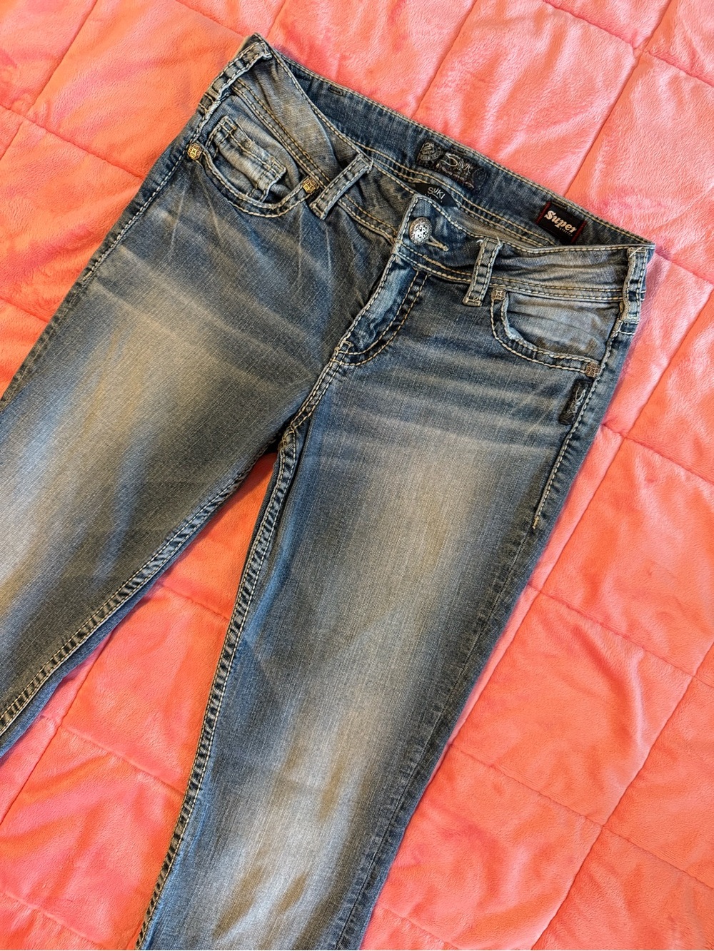 Silver Jeans Suki Mid Baby Boot Cut